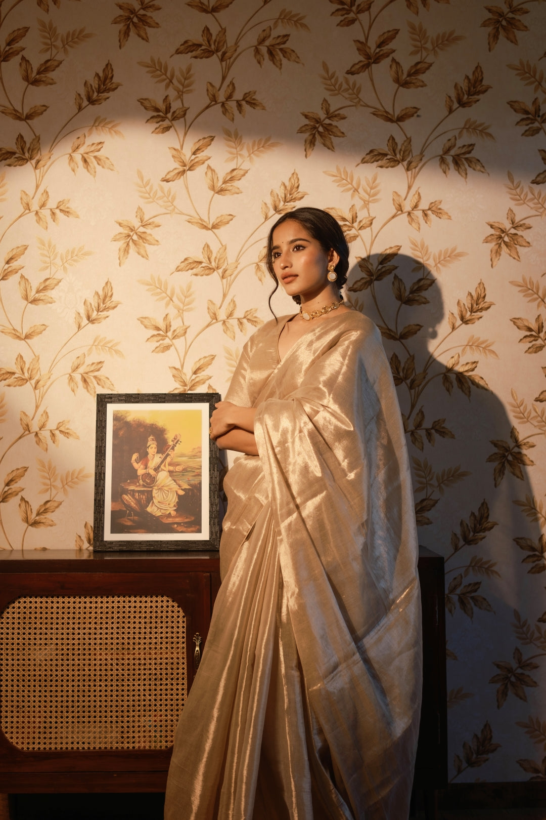 SONA GOLD TISSUE SAREE