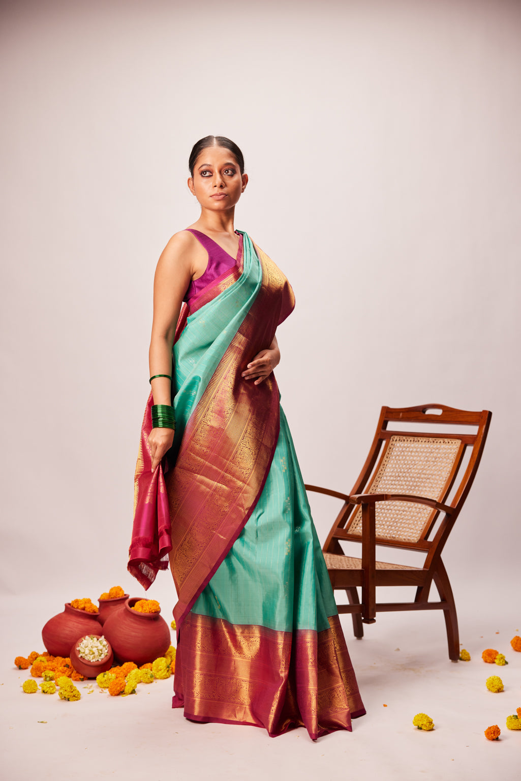 Esha Silk Butta Saree